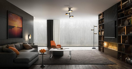 Dekorativní stropní svítidla 3xG9 Black Memphis Ceiling LEDVANCE