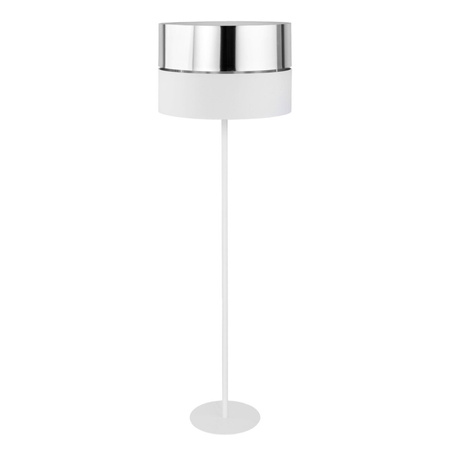 Stínidlo stojací lampy HILTON bílé a stříbrné E27 5470 TK Lighting