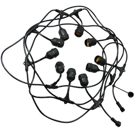 Provázek na zahradní girlandu 10 x E27 GOLDLUX (Polux)