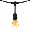 Venkovní řetěz 15m, 15x E27 Žárovky 1.3W 2200K MALUS LUMILED
