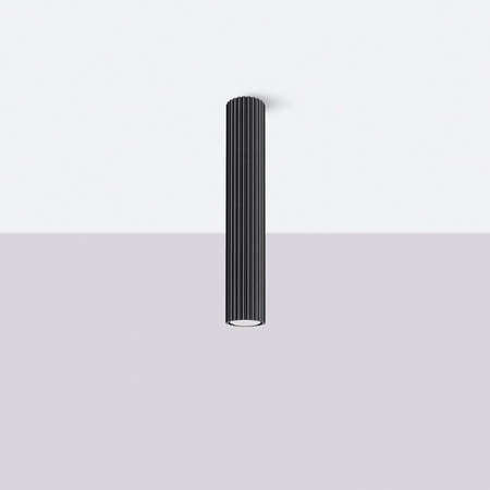 Stropní svítidlo Tuba Spot GU10 Black Carbon Deep Space SL.1571 Sollux