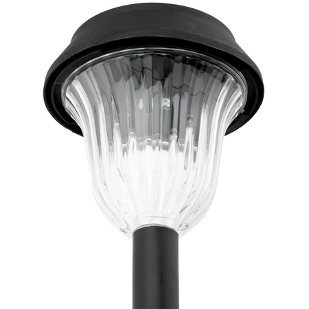 LED solární zahradní lampa Drive 5500-6000K IP44 38cm soumrakový senzor