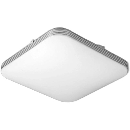 Čtvercové LED stropní svítidlo DOMIN 24W 4000K 33cm IP44