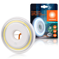 LED COB Battery Camping Ceiling Light 3xAA 2,2W 180lm 4000K LEDVANCE