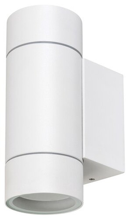 Zahradní lampa LED nástěnná lampa PHOENIX 2xGU10 IP54 Up-Down Tube bílá RABALUX