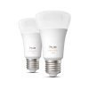 2x LED žárovka E27 A60 8,1W = 75W 1100lm 1800-20000K CCT + RGB SMART Smart Bluetooth ZigBee White and Color Ambiance Philips HUE