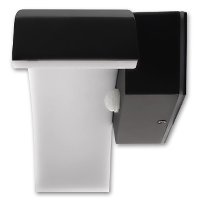 Zahradní nástěnné svítidlo Elevation LED nástěnné svítidlo 9W s pohybovým a soumrakovým senzorem Black BELLA