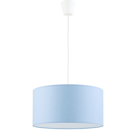 RONDO KIDS Závěsné stropní svítidlo Dětské bílé a modré moderní E27 3232 TK Lighting