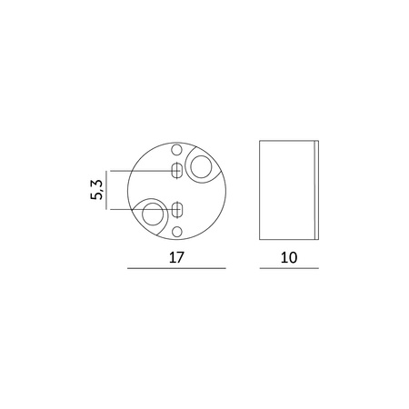 Keramická patice pro LED KOSTKA MR16