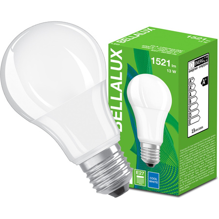 LED žárovka E27 A60 13W = 100W 1521lm 4000K neutrální bílá 200° BELLALUX