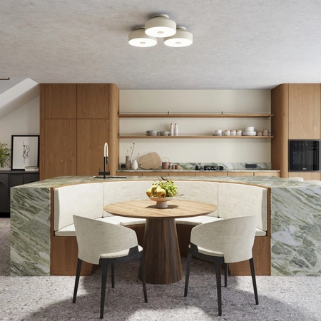 LED stropní svítidlo 4x E27 béžová OMIQ Crimson SL.1679 Sollux