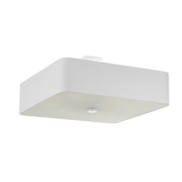 LED stropní svítidlo Plafond LOKKO 5xE27 Čtvercové svítidlo 55cm bílé SOLLUX