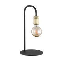 RETRO Black Patina Style Retro E27 3023 TK Lighting Stolní lampa na noční stolek