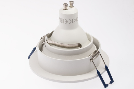 Halogenová Podhledové svítidlo GU10, Stálá Kulatá Bílá TRIBUS LUMILED