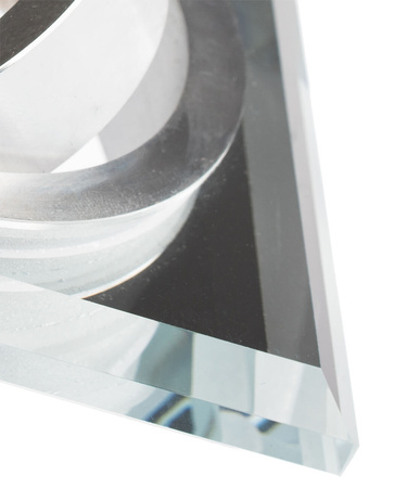 Skleněné Halogenová Podhledové svítidlo GU10, MR16 Nastavitelná Čtvercová ARIAN LUMILED