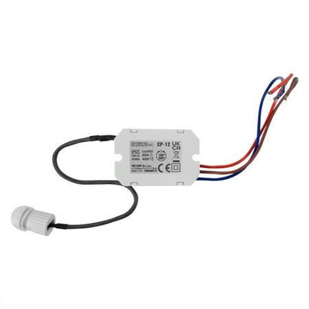 PIR senzor pohybu a soumraku se sondou bílý IP65 6m 360° CP Ecolight