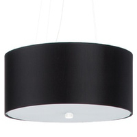 SKALA LED závěsné stropní svítidlo 6xE27 Lustr 80 cm černý SOLLUX