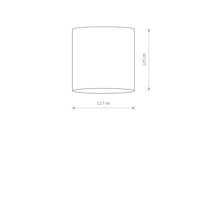 POINT TONE 8221 Nowodvorski stropní svítidlo bílá a zlatá GU10 bodová trubice na povrch moderní
