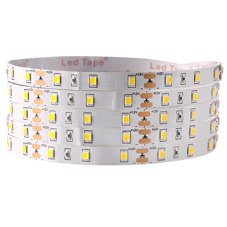 LED pásek 12V 10W 300LED 2835 neutrální bílá 8mm 5m