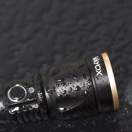 XP-E LED taktická svítilna 800 LM USB ZOOM ruční dobíjecí svítilna VA0027 VAYOX