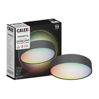 Plafond LED stropní svítidlo černé SMART WiFi 16W 750lm RGB + CCT TUYA CALEX