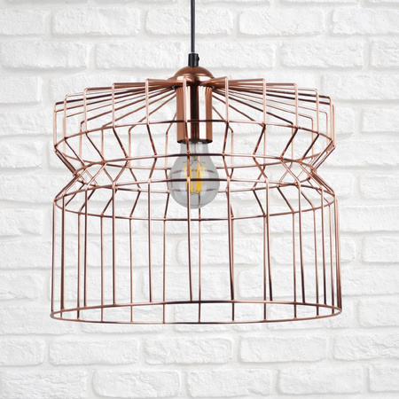 Lagos Sanico Goldlux E27 Zlaté dekorativní závěsné stropní svítidlo