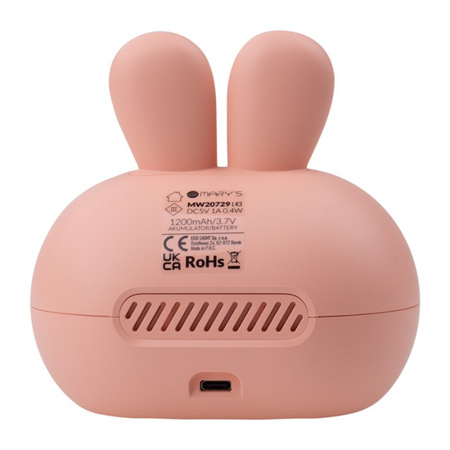 Dětský elektronický budík zelený USB dobíjecí 1200mAh MARY'S KINGDOM