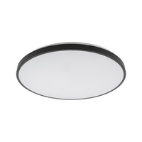 Plafond Stropní svítidlo LED Surface fitting 32W 2700lm 4000K Neutral Black Vodotěsné IP44 AGNES ROUND LED PRO 10974 Nowodvorski