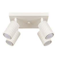 Bodové reflektorové stropní svítidlo Tuba 4x GU10 Beige Carbon Deep Space SL.1602 Sollux
