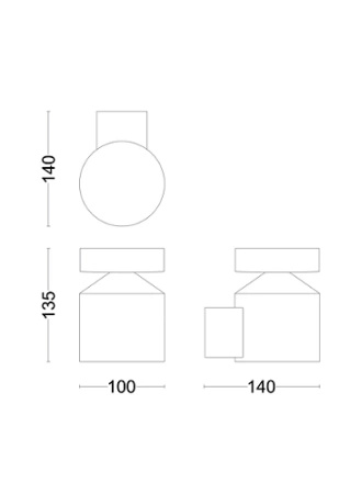 Zahradní nástěnná LED lampa LAVEN 6W 4000K IP44 PHILIPS