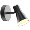 Nastavitelné nástěnné svítidlo 4.2W LED BERG 1 černá 3000K GOLDLUX (Polux)
