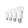 4x LED žárovka E27 A60 6W = 60W 810lm 1800-20000K CCT SMART Smart Bluetooth ZigBee White Ambiance Philips HUE