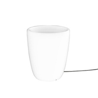 Svítící venkovní zahradní květináč FLOWERPOT 9711 E27 IP44 White Nowodvorski