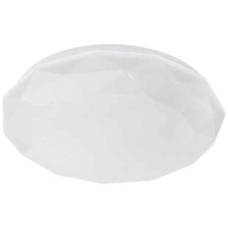 Přisazené LED stropní svítidlo MIAMI 12W 4000K IP44 bílé kulaté DIAMOND