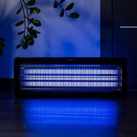 Elektrická stojící lampa s insekticidní pastí 200m2 černá IKV-60W VAYOX