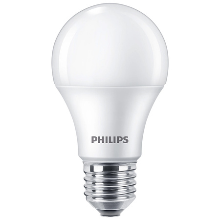 4x LED žárovka E27 A60 10W = 75W 1055lm 4000lK neutrální bílá Milk PHILIPS