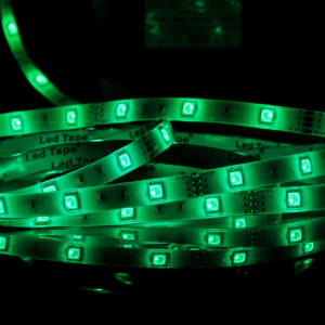 LED pásek 14W RGB 150LED SMD IP65 5m + ovladač + zdroj