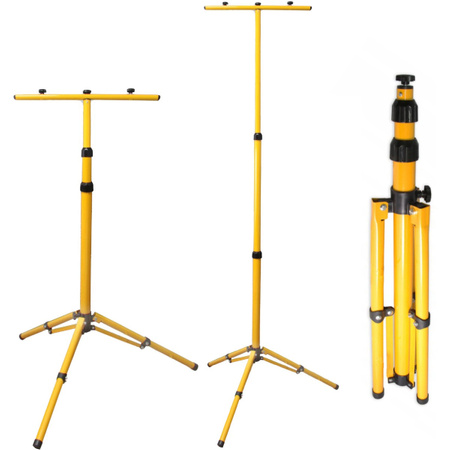 LED reflektor ZUNA2 Halogenová lampa 2x 30W 6500K na stojanu + kabel + hermetický konektor LUMILED