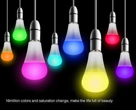 E27 LED žárovka 9W 850lm RGB+CCT Wi-Fi Mi-Light - FUT012