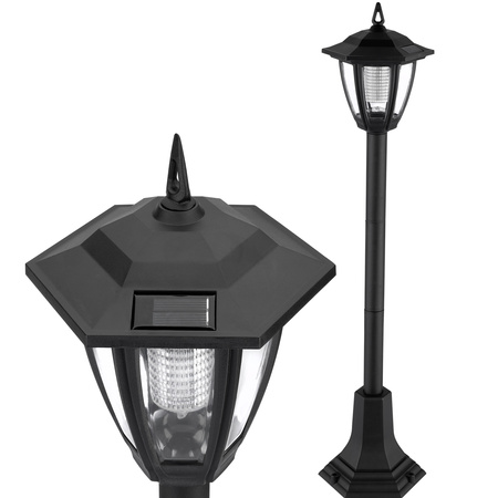 Solární venkovní stojací lampa – sloupek 70 cm