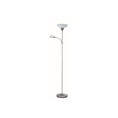 Stojací stojací lampa E27 stmívatelná chrom Classic Harmony 4091 Rabalux