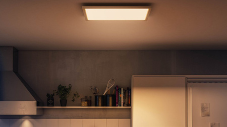 Panelové LED stropní svítidlo pro povrchovou montáž 30x30 cm 19W 1940lm IP20 White Ambiance TW White Smart SMART Zigbee Bluetooth Aurelle Philips HUE