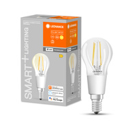 E14 P40 LED žárovka 4W = 40W 2700K Teplá bílá 470lm 300° LEDVANCE SMART+ WIFI vlákno Stmívatelné