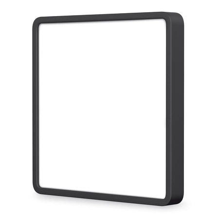 Plafond LED stropní svítidlo pro povrchovou montáž 20W 2500lm 4000K neutrální černá Videx