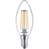 3x LED žárovka E14 svíčka B35 4,3W = 40W 470lm 2700K teplá bílá FILAMENT Philips