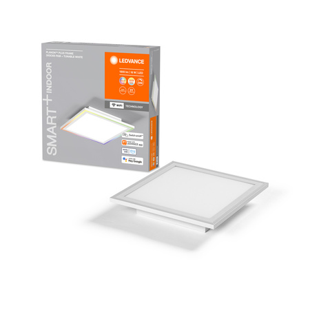 Přisazený LED panel 18W 1300lm SMART+ WiFi RGB Stmívatelný 30x30cm Čtvercový PLANON Plus LEDVANCE
