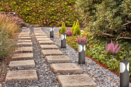 LED venkovní zahradní lampa SYDNEY E27 IP44 antracit PHILIPS