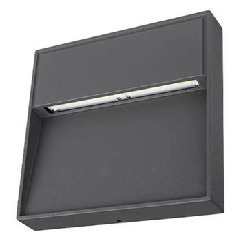 Zahradní lampa LED nástěnná lampa SANTIEGO 4W IP54 4000K čtvercová