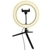 LED stolní lampa 10W 240lm 2700-4000-6500K teplá 360° černá stmívatelná SELFIE Sanico Goldlux