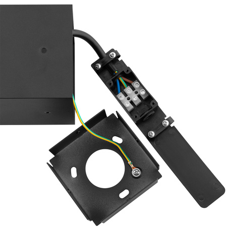 Venkovní zahradní lampa E27, LED se zásuvkou sloupek 80cm TAXUS 2 LUMILED